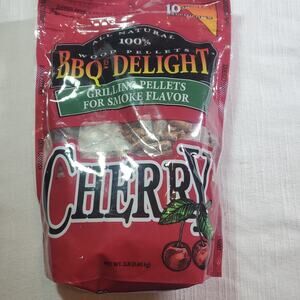 BBQr's Delight Cherry Pellet Blend 1lb Grilling Smoking Pellets 100% All Natural